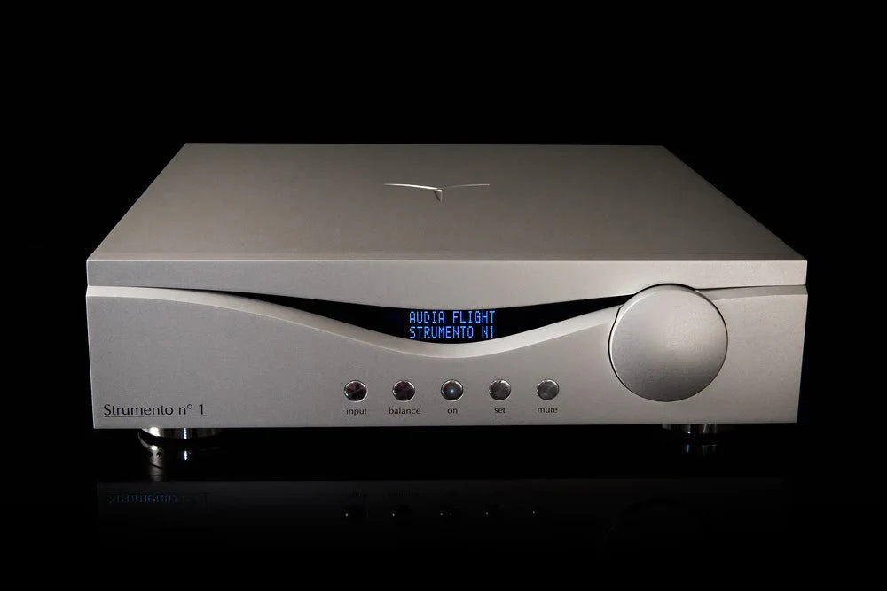 Audia Flight Strumento No.1 High-End Preamplifier - Premium Audio Equipment for Home Theater & Hi-Fi Systems