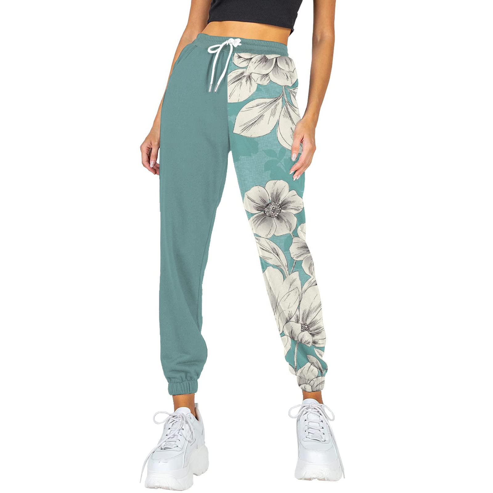 Women's High Waisted Yoga Pants with Pockets - Comfy Lounge & Workout Joggers for Yoga, Running & Gym - Soft Athletic Sweatpants for Women