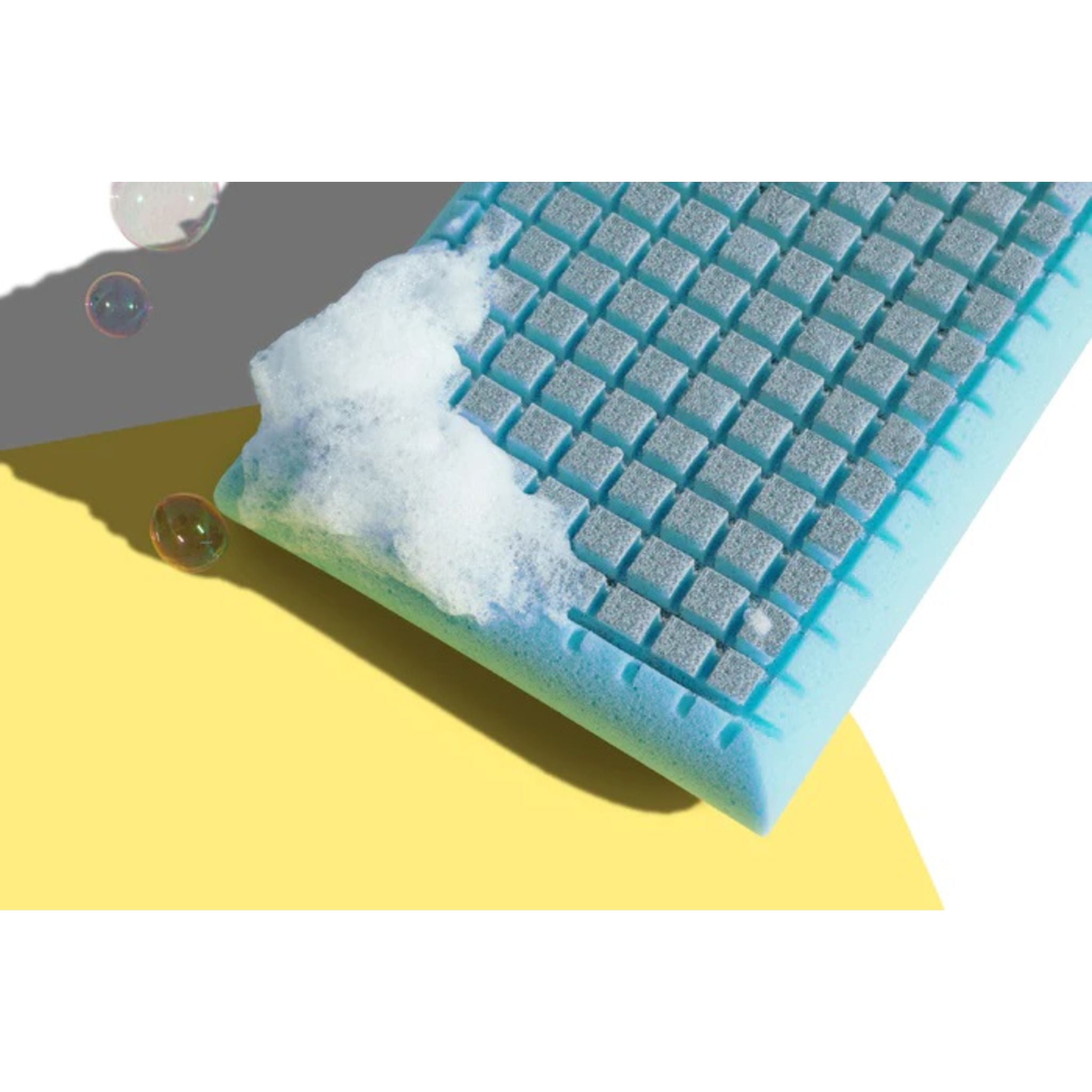 Blu Sleep Ceramo Air Memory Foam Pillow - Medium Firm Orthopedic Support for Neck Pain Relief - Perfect for Side, Back & Stomach Sleepers