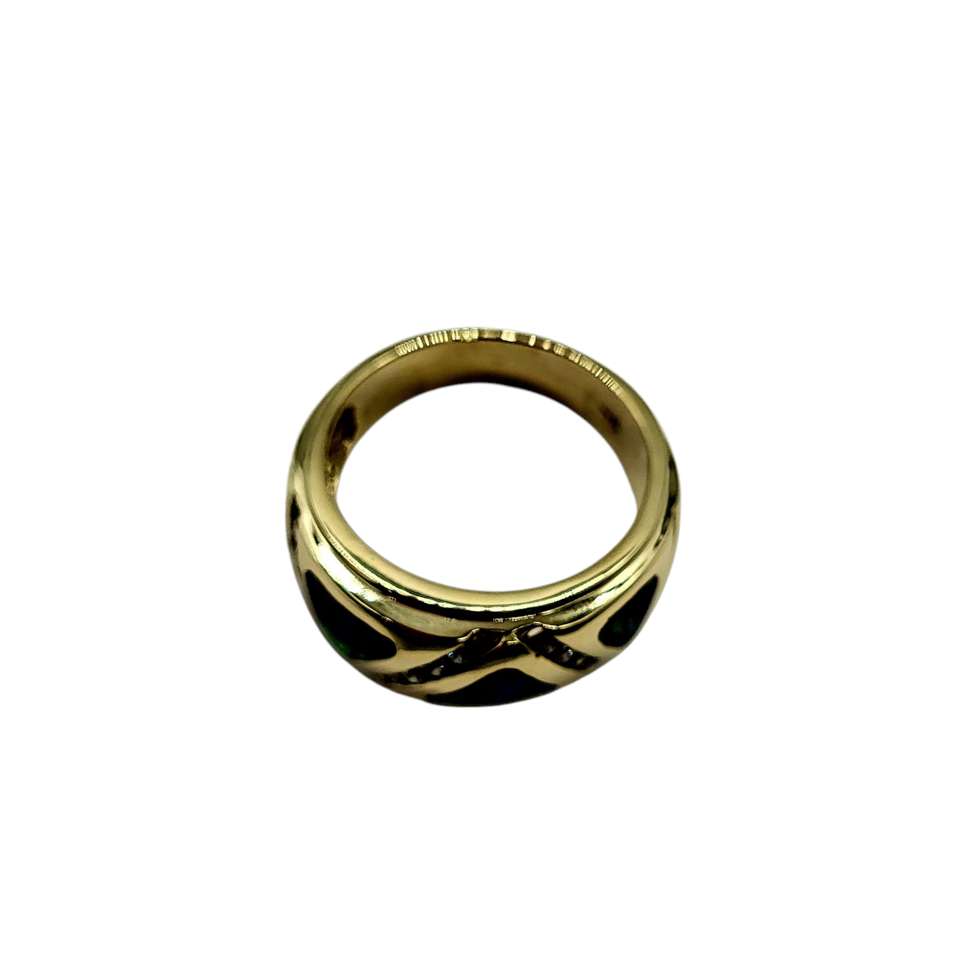 Opal Inlay Men's Ring - Handcrafted Sterling Silver Jewelry for Men | Perfect Gift for Wedding, Anniversary & Special Occasions