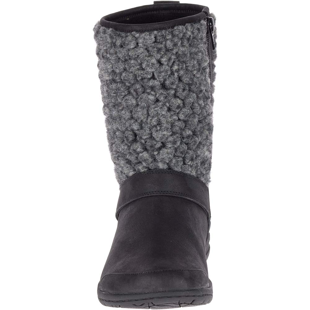 Merrell Women's Encore Kassie Tall Wool Boots - Waterproof Winter Snow Boots for Hiking & Outdoor Activities | Warm Comfortable Ankle Support for Cold Weather Walking