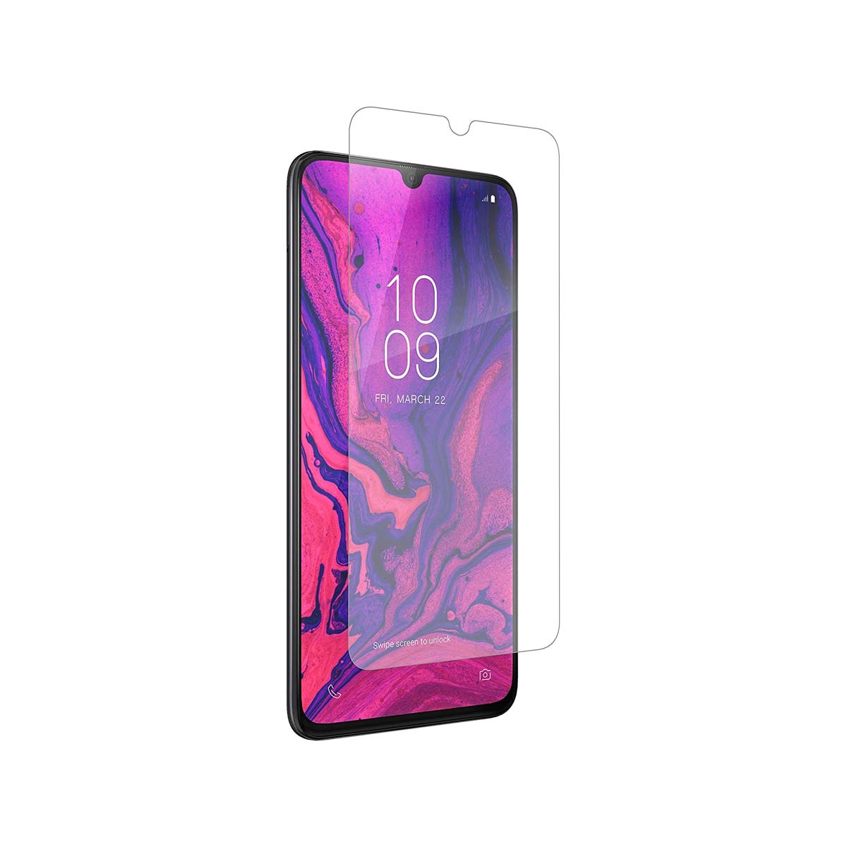 InvisibleShield Glass Screen Protector for Samsung Galaxy A70 - Clear, Anti-Scratch, Bubble-Free Installation - Perfect for Everyday Protection & Gaming