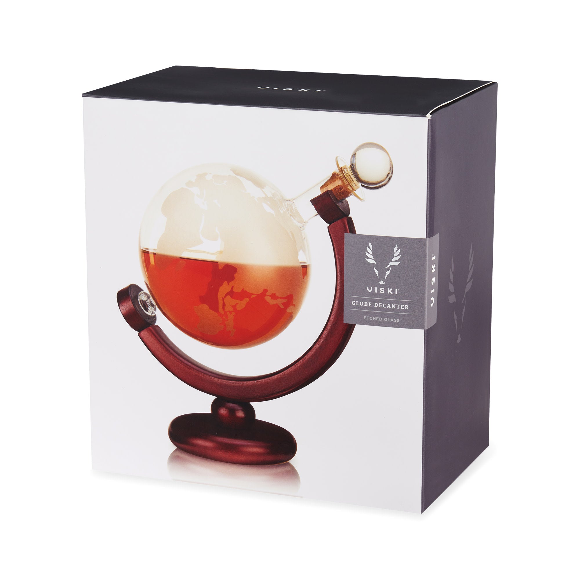 Premium Crystal Liquor Decanter Set with Elegant Stopper - Perfect for Whiskey, Brandy, and Wine - Ideal for Home Bars, Gifts, and Entertaining