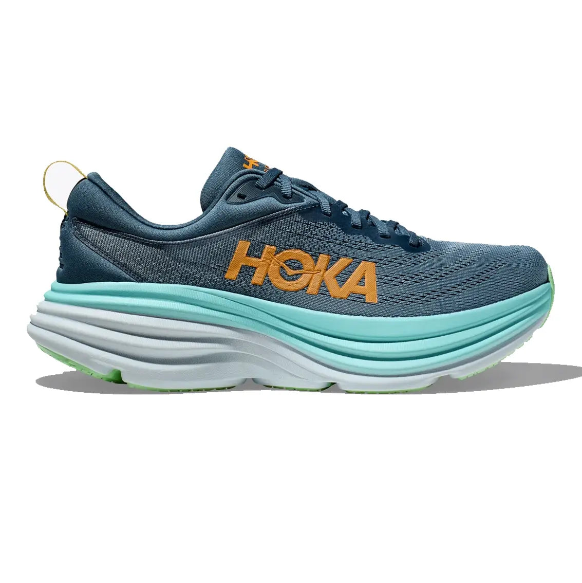 HOKA Bondi 8 Men's Running Shoes - Lightweight Cushioned Sneakers for Jogging, Walking & Marathon Training - Premium Comfort Road Running Shoes for Men