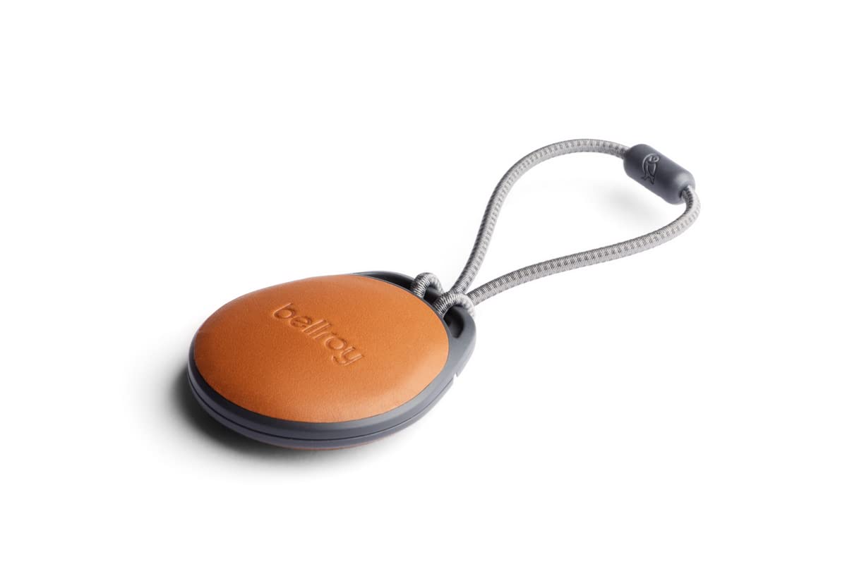 Bellroy Tag Case - Protective AirTag Cover in Terracotta | Durable & Slim Airtag Holder for Travel, Keys & Luggage Tracking