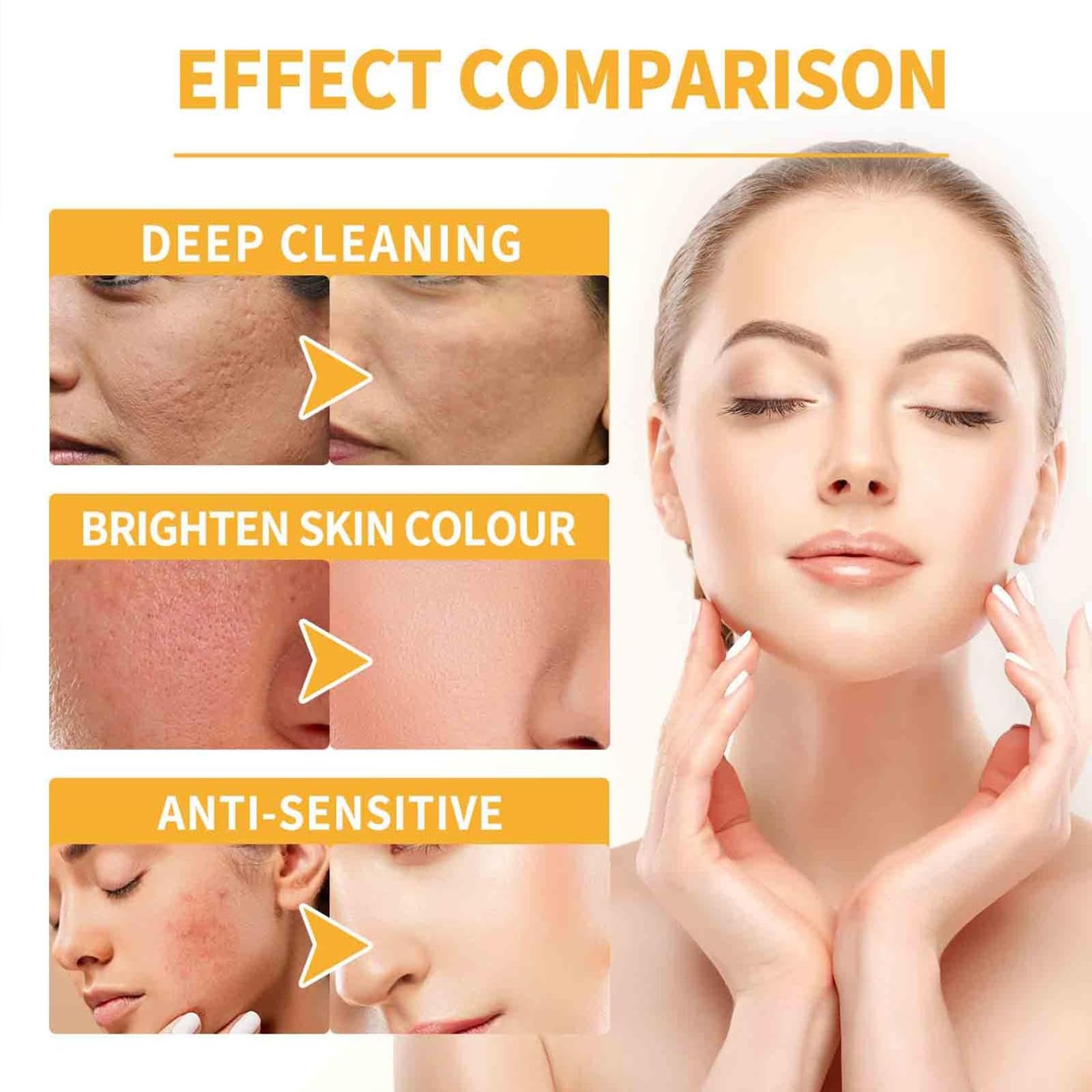 Detroitrain Sunny Cream Concealer & Foundation - Moisturizing Brightening Makeup for Smooth Tone Up | Korean Beauty Crema De Maquillaje | Hydrating Illuminating Corrector Cream (2PCS) - Perfect for Daily Makeup & Natural Look