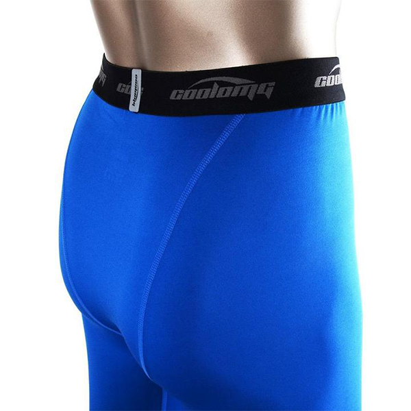 Best Blue Compression Pants for Men & Youth Boys - Athletic Workout, Running & Sports Performance