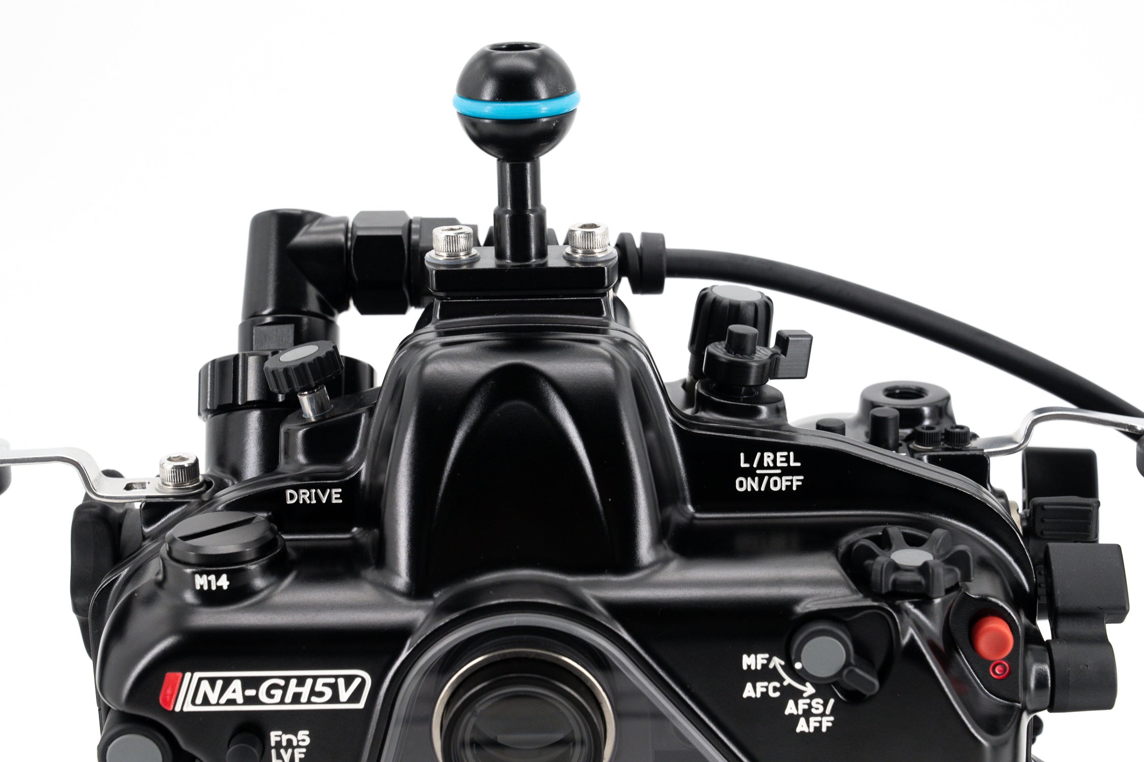 Waterproof Underwater Housing for Panasonic Lumix GH5/GH5S/GH5II Cameras - HDMI 2.0 Support - Ideal for Scuba Diving, Snorkeling & Underwater Photography
