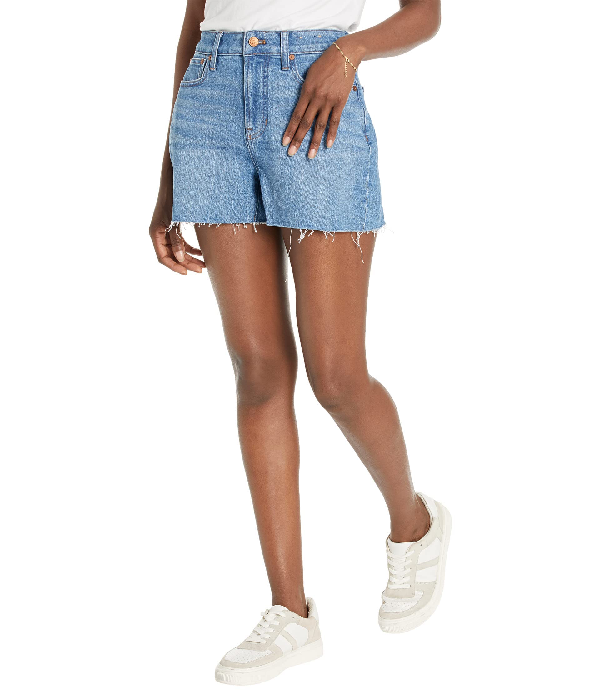 Madewell Curvy Vintage Shorts - Swanset Wash for Casual Outfits