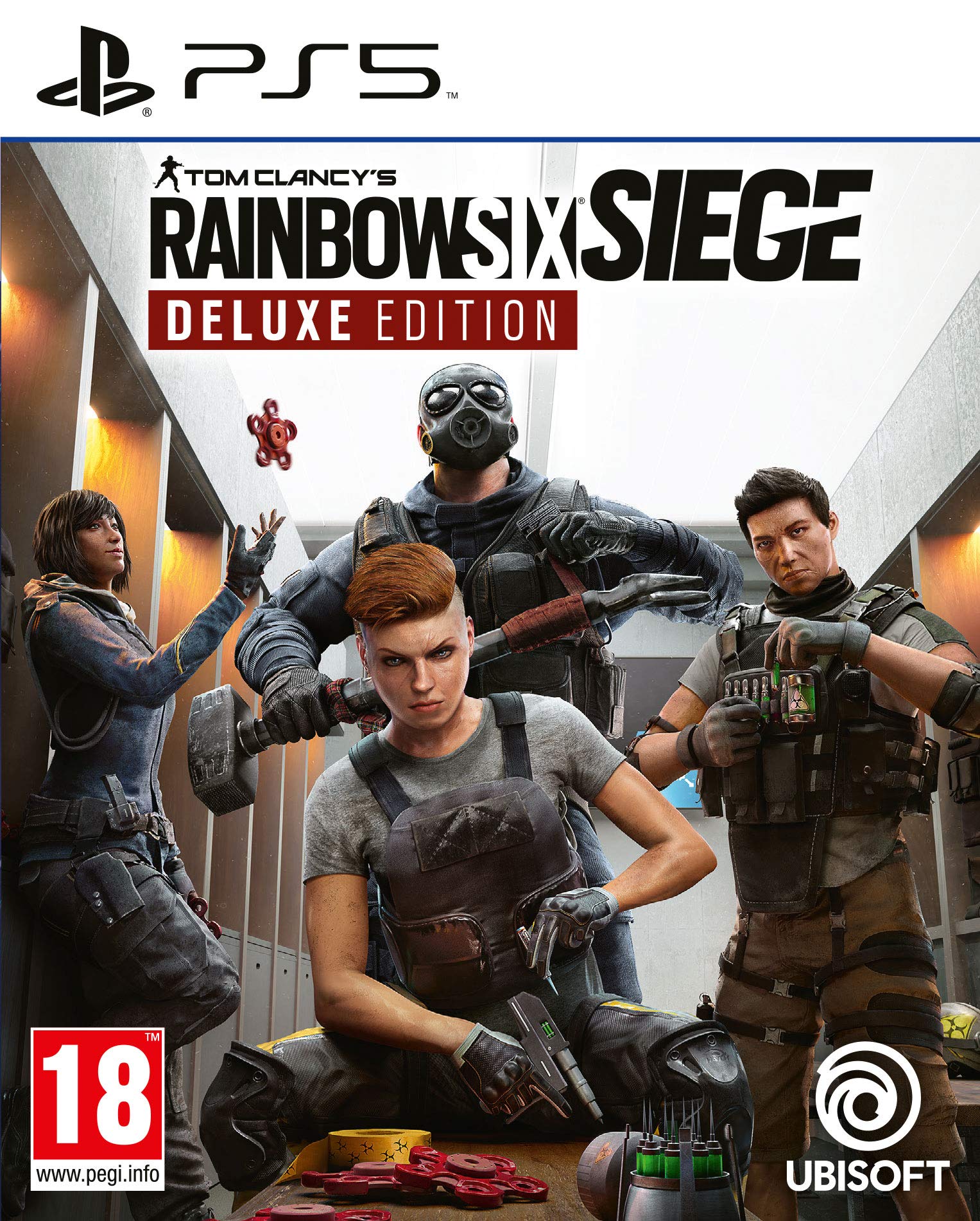 Rainbow Six Siege Deluxe Edition for PS5 - French Version | Tactical Shooter Game for Competitive Multiplayer & Team Strategy Gaming