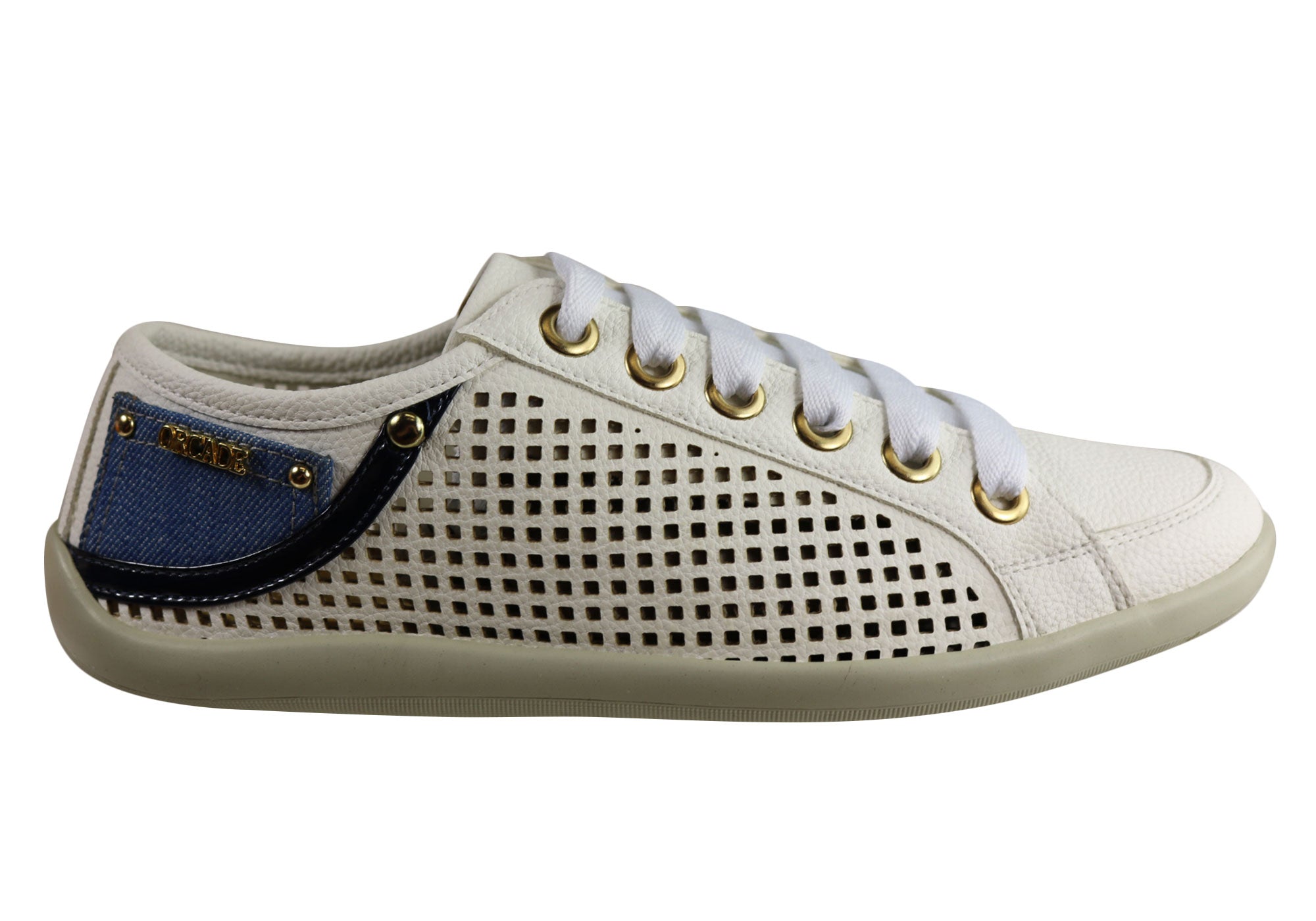 Orcade Jemma Women's Comfortable Lace-Up Casual Shoes - Breathable Walking Shoes Made in Brazil - Perfect for Work, Travel & Everyday Wear