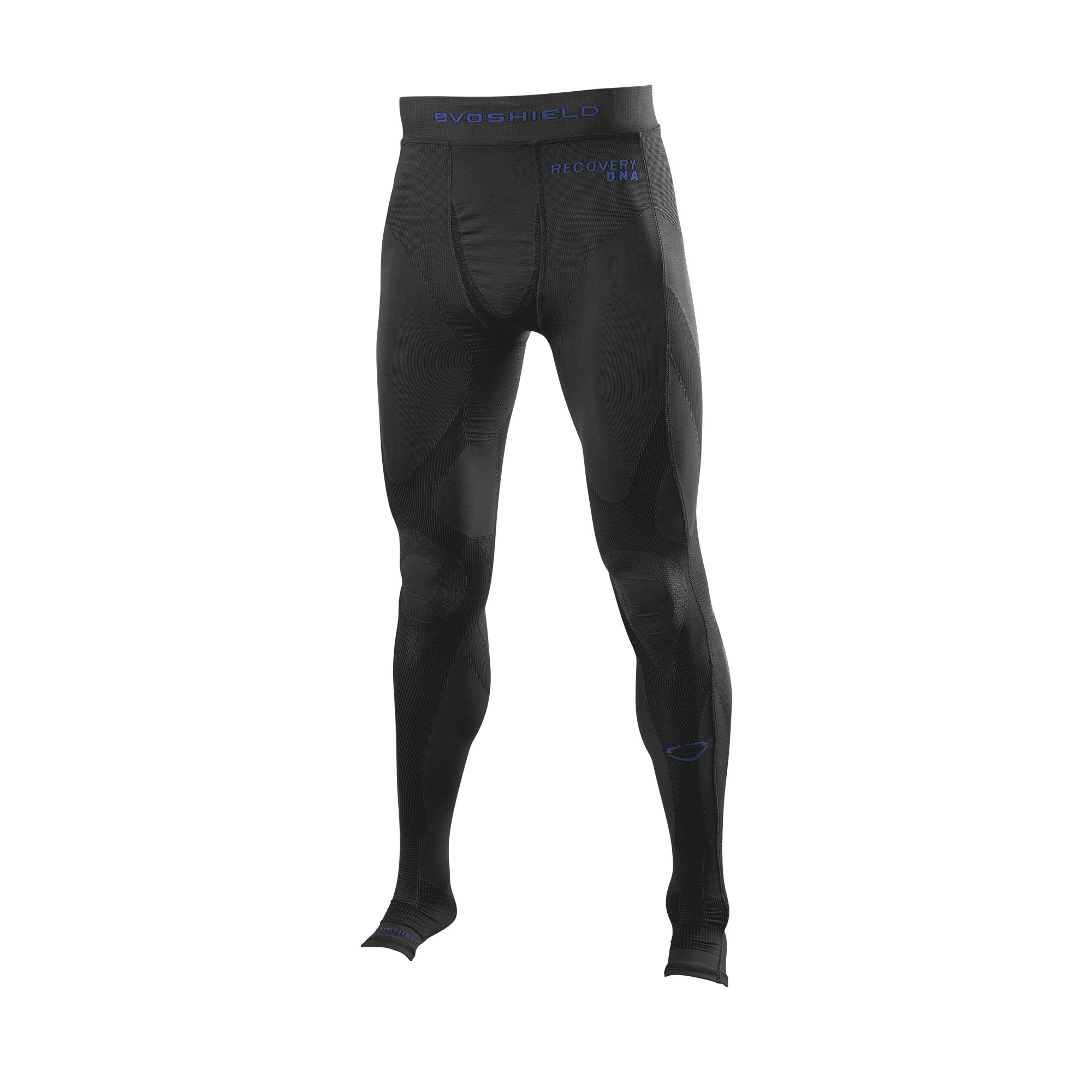 EvoShield Men's Recovery DNA 21 Compression Tights - Performance Workout Leggings for Running, Gym & Sports Recovery - Moisture Wicking & Muscle Support