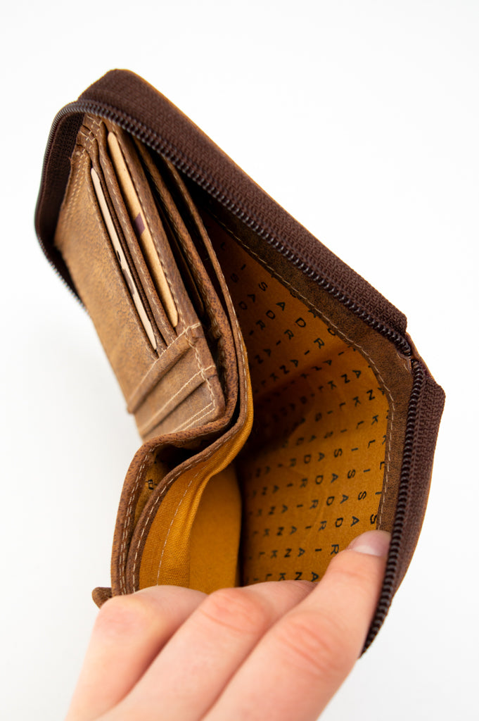 Adrian Klis 260 Genuine Leather Wallet for Men - Slim RFID Blocking Bifold Wallet with Money Clip - Perfect for Everyday Use, Travel, and Business