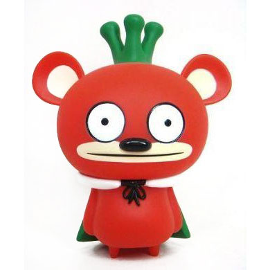 Bossy Bear Red Christmas Plush Toy - Milk & Cookies Guardians Edition | Cute Holiday Gift for Kids, Collectors & Christmas Decorations