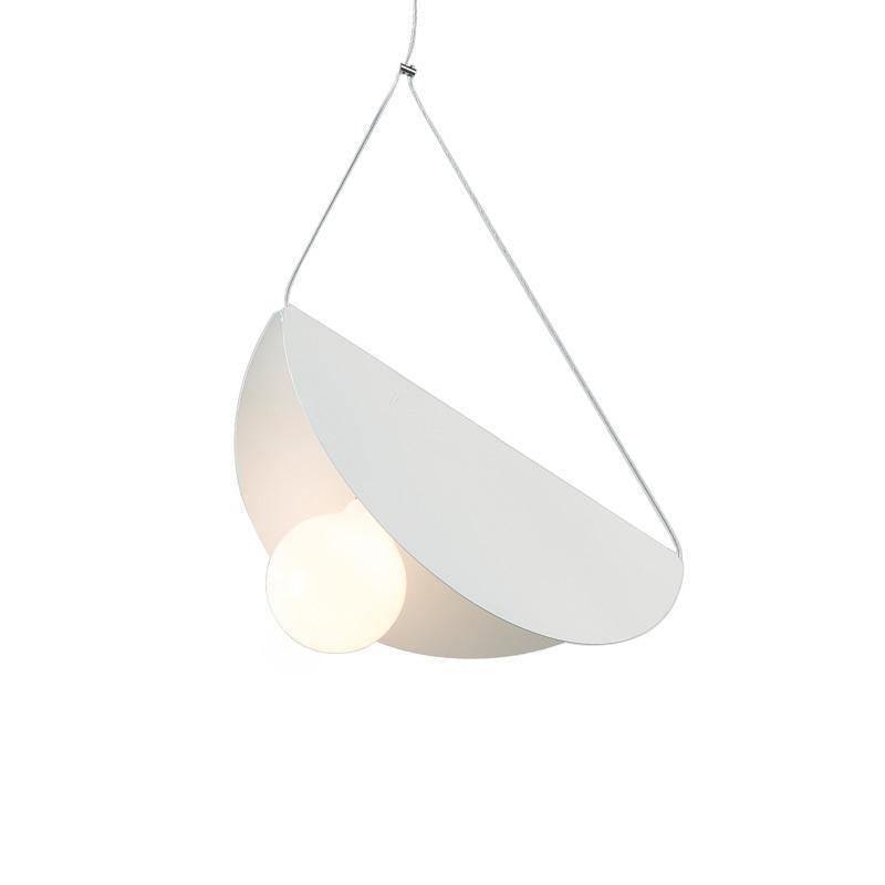 Modern Glider Pendant Light - Sleek Hanging Fixture for Kitchen Island, Dining Room & Bedroom - Adjustable Height LED Chandelier with Industrial Design