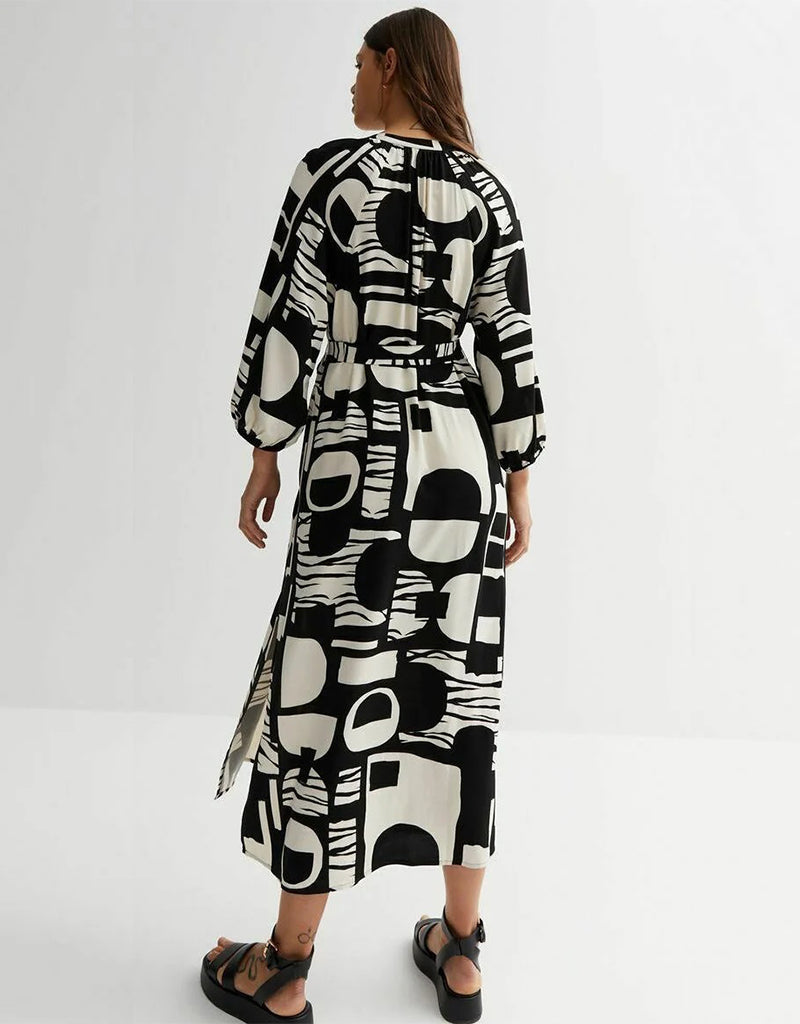 Stylish Black Heavy Designer Digital Printed Maxi Dress for Women - Perfect for Evening Parties, Weddings & Special Occasions