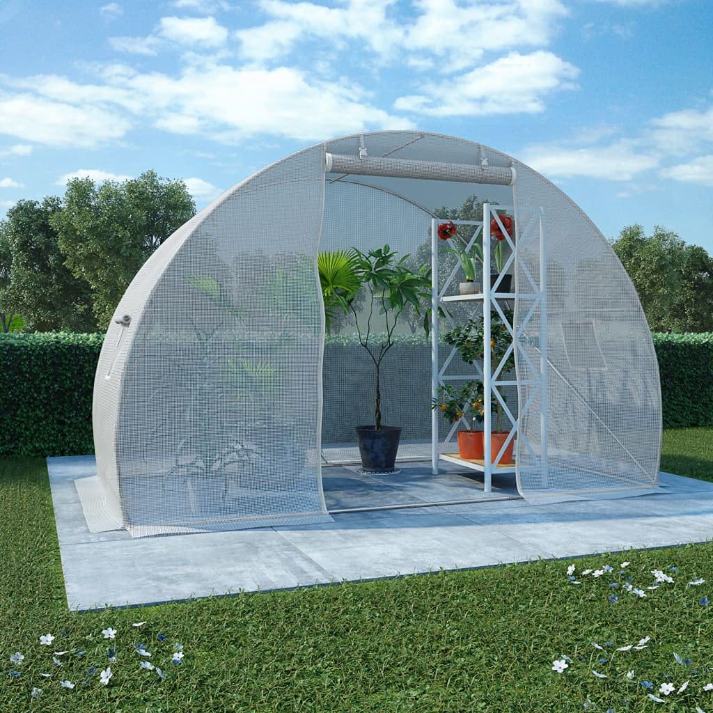 48.4Ft Walk-in Greenhouse for Outdoor Gardening - 118.1