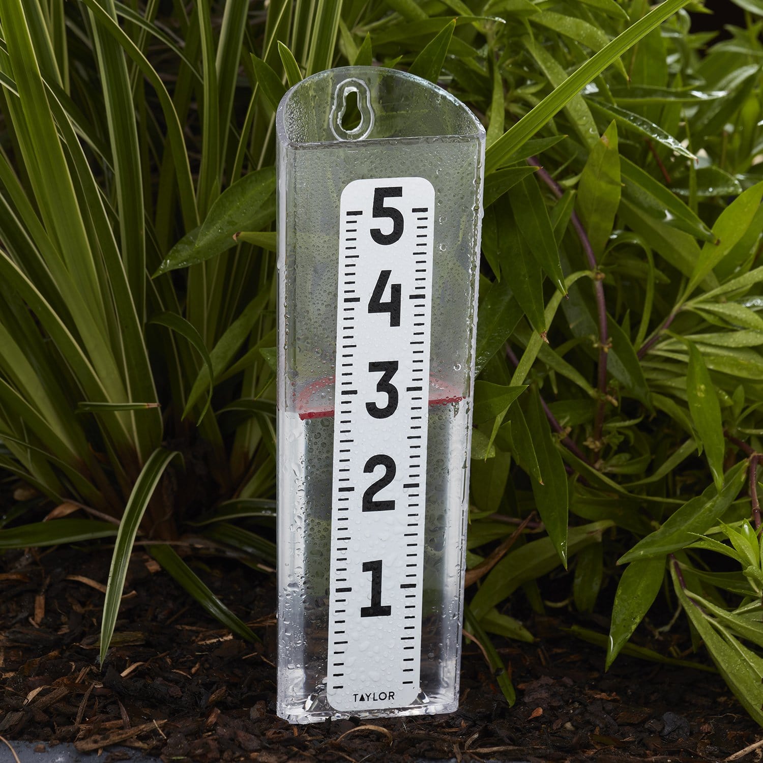 ClearVu® Accurate Outdoor Rain Gauge with Easy-Read Measurement - Perfect for Garden, Lawn & Weather Monitoring