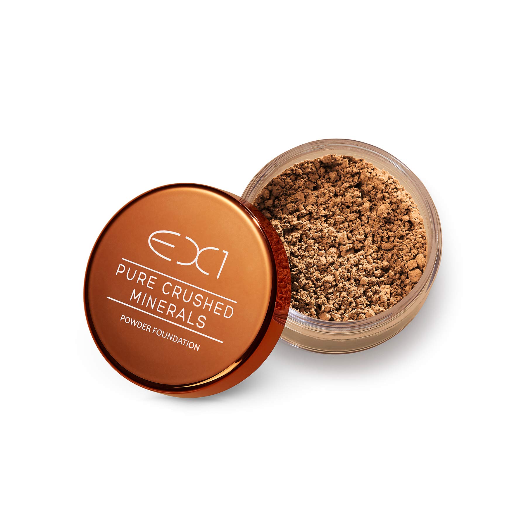 EX1 Pure Crushed Mineral Powder Foundation - 4.0g Oil-Free, Buildable Coverage for Flawless Skin | Natural Makeup for Daily Wear & Special Occasions