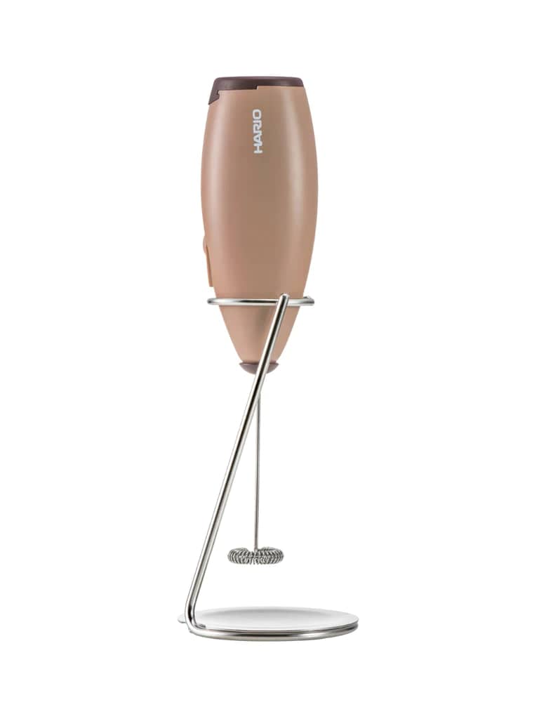 Hario Creamer Z Milk Frother - Handheld Electric Whisk for Coffee, Latte & Cappuccino - Perfect for Home Baristas & Coffee Lovers