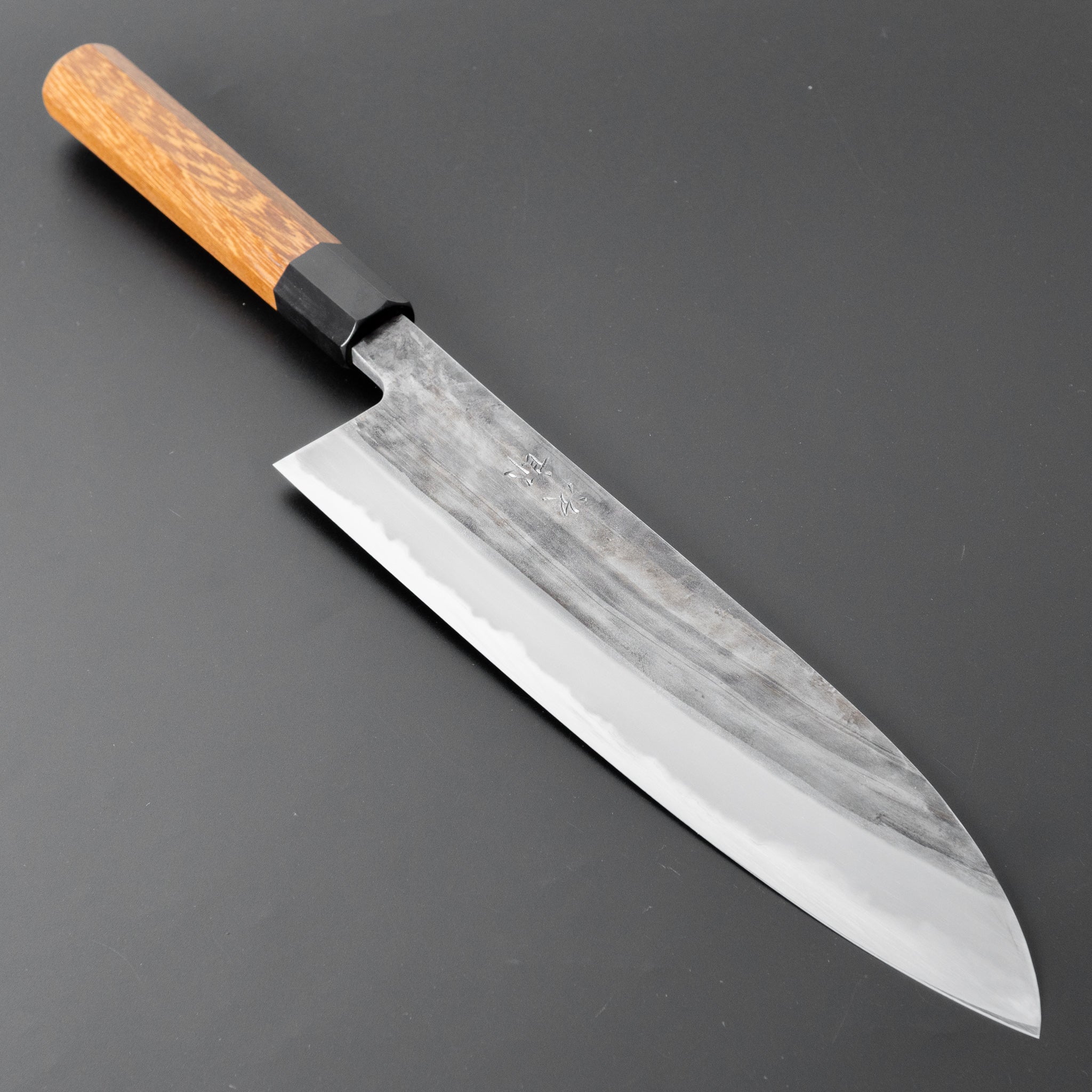 Premium Jiro Tsuchime Wa Gyuto 240mm Japanese Chef Knife with Taihei Tagayasan Handle - Perfect for Sushi, Sashimi & Precision Cutting (#359)