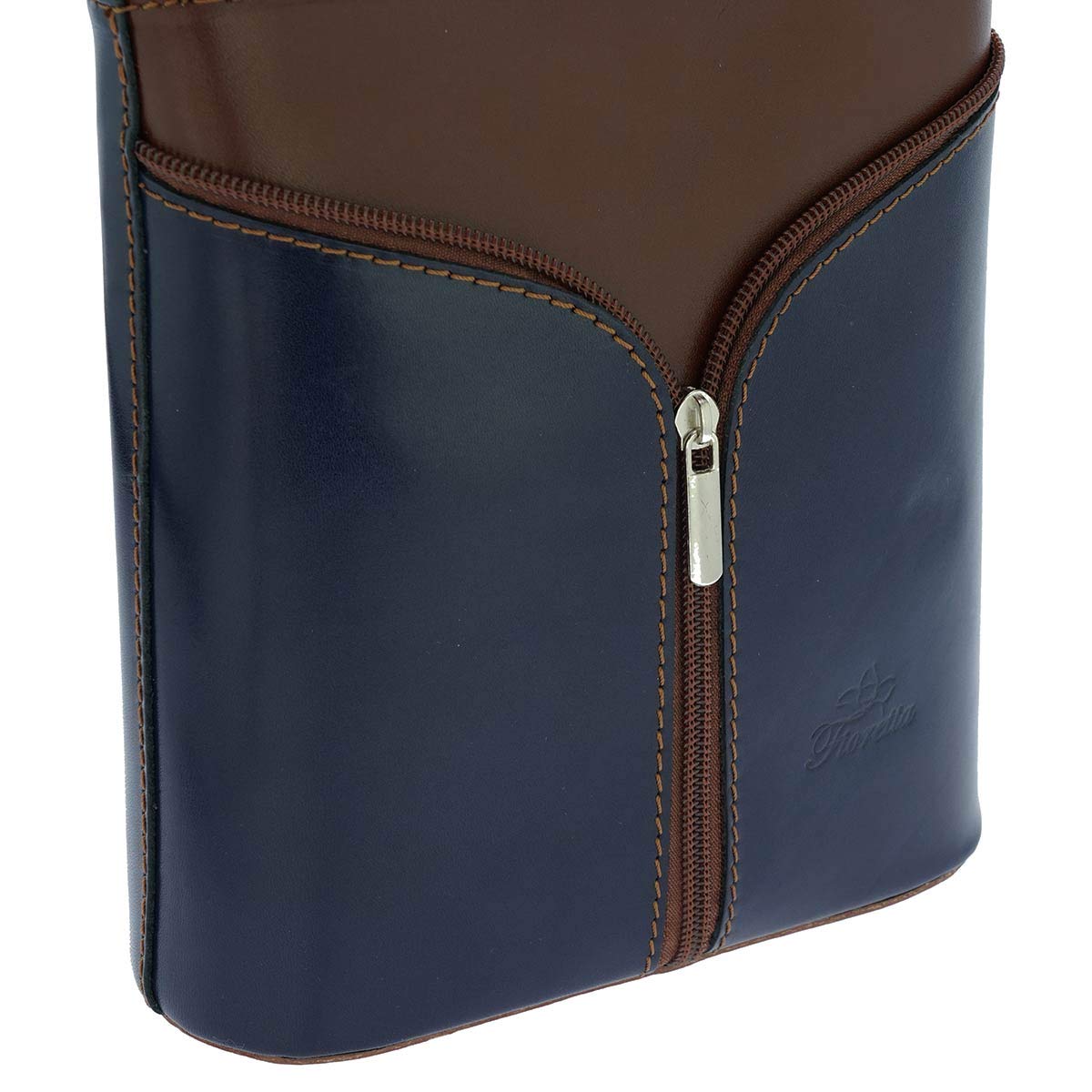 Genuine Italian Leather Crossbody Shoulder Bag for Women - Stylish Handbag Purse for Work, Travel & Everyday Use