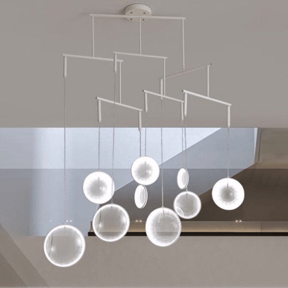 Aetheris Modern Pendant Lamp - Sleek Hanging Light Fixture for Kitchen Island, Dining Room & Bedroom Decor | Energy Efficient LED Lighting