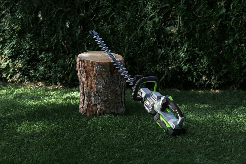EGO POWER+ HT2600 26-Inch Cordless Hedge Trimmer with Dual-Action Blades - Lightweight & Powerful for Professional Landscaping (Battery & Charger Sold Separately) - Perfect for Shaping Bushes, Hedges & Shrubs in Residential & Commercial Gardens