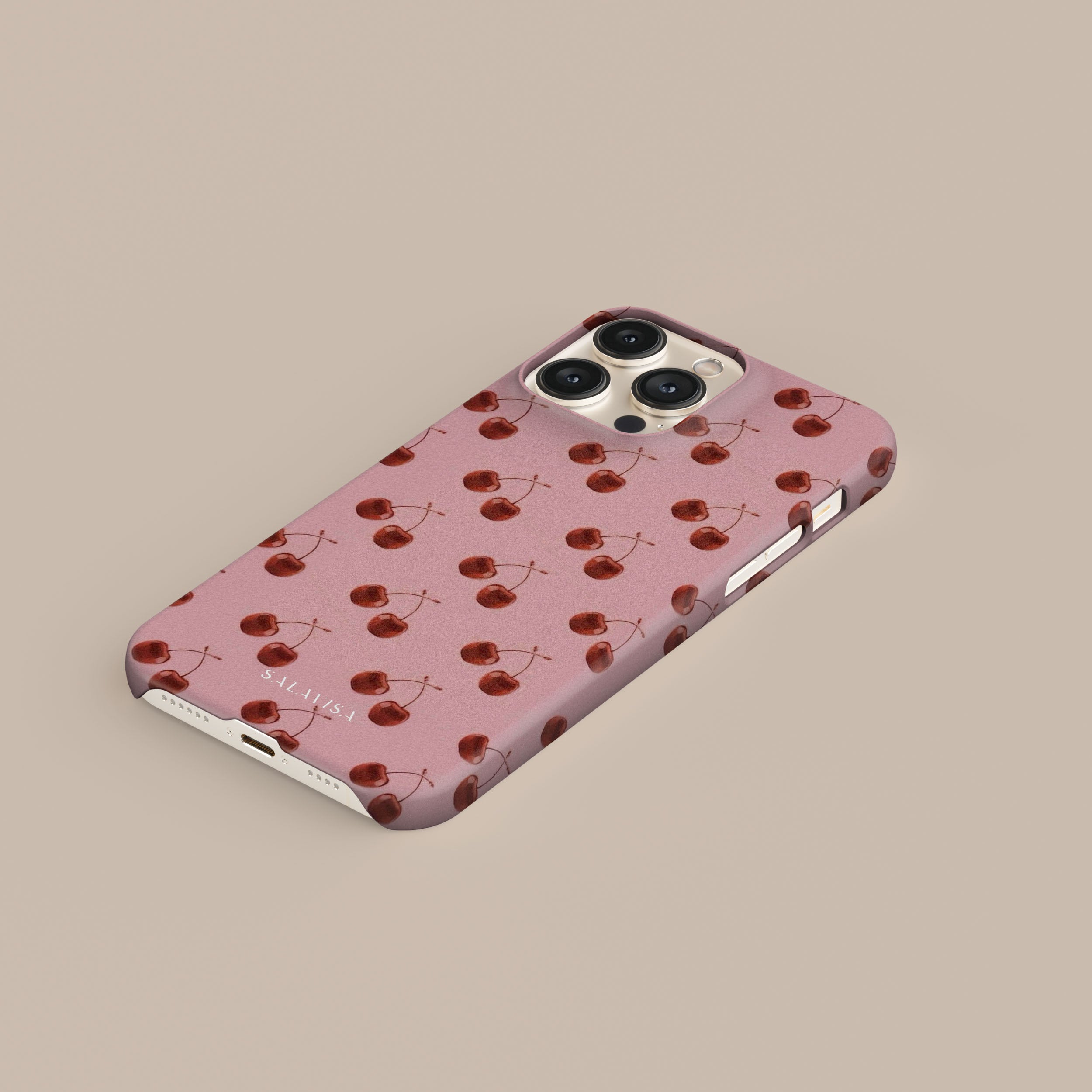 Cherry Bliss Phone Case - Trendy & Protective iPhone Cover for Women & Men - Durable Shockproof Slim Design - Perfect for Everyday Use, Travel & Outdoor Activities