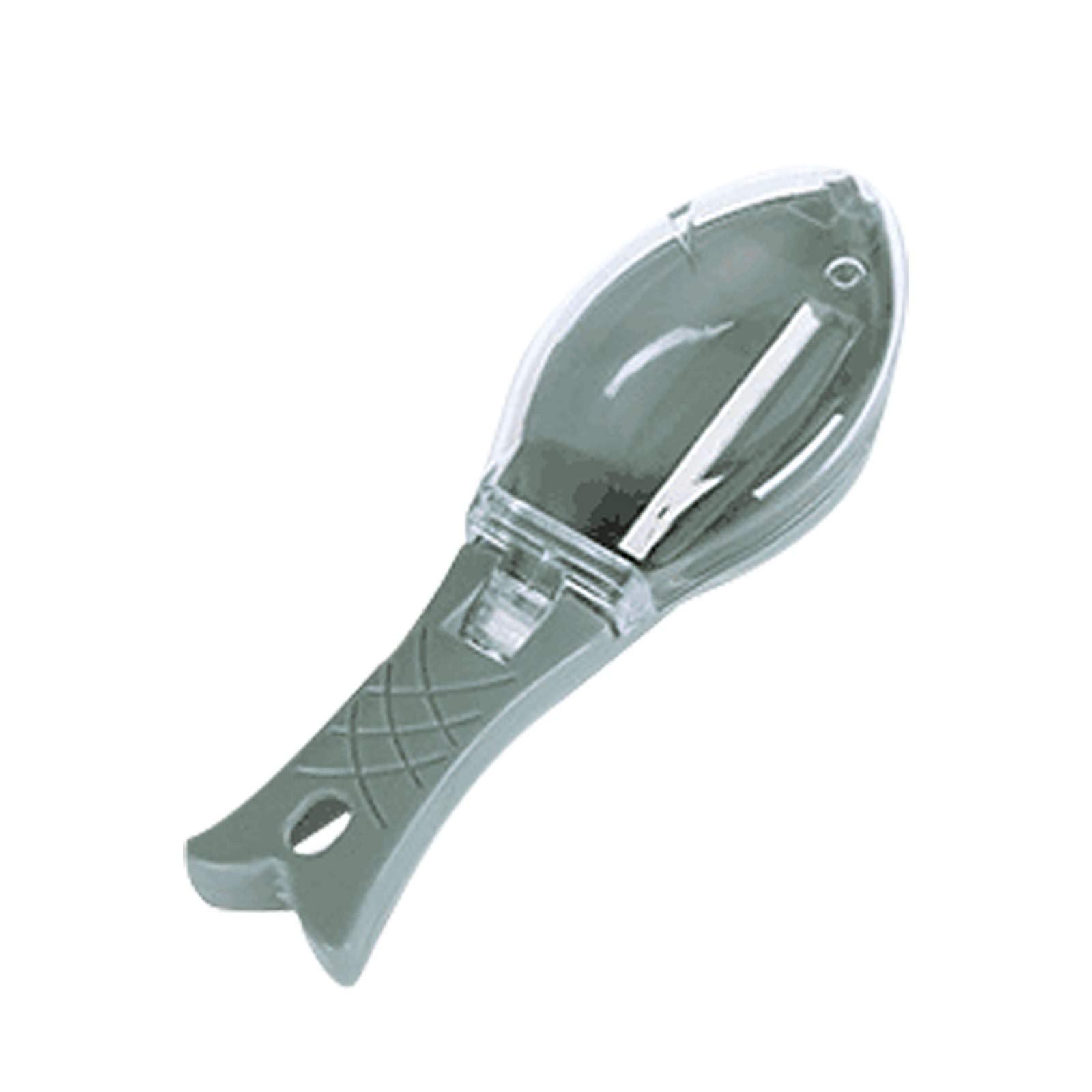 Stainless Steel Fish & Vegetable Scraper Tool - Multi-Purpose Kitchen Peeler for Carrots, Potatoes & More - Perfect for Home Cooking, Baking & Meal Prep
