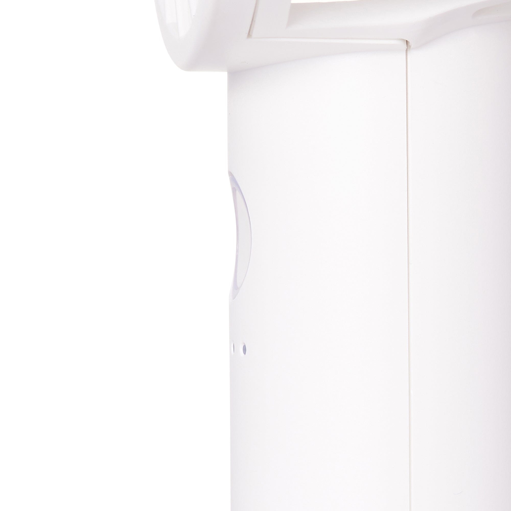 FRAIS Portable Handheld Fan - White | USB Rechargeable Mini Fan for Travel, Office, and Outdoor Use