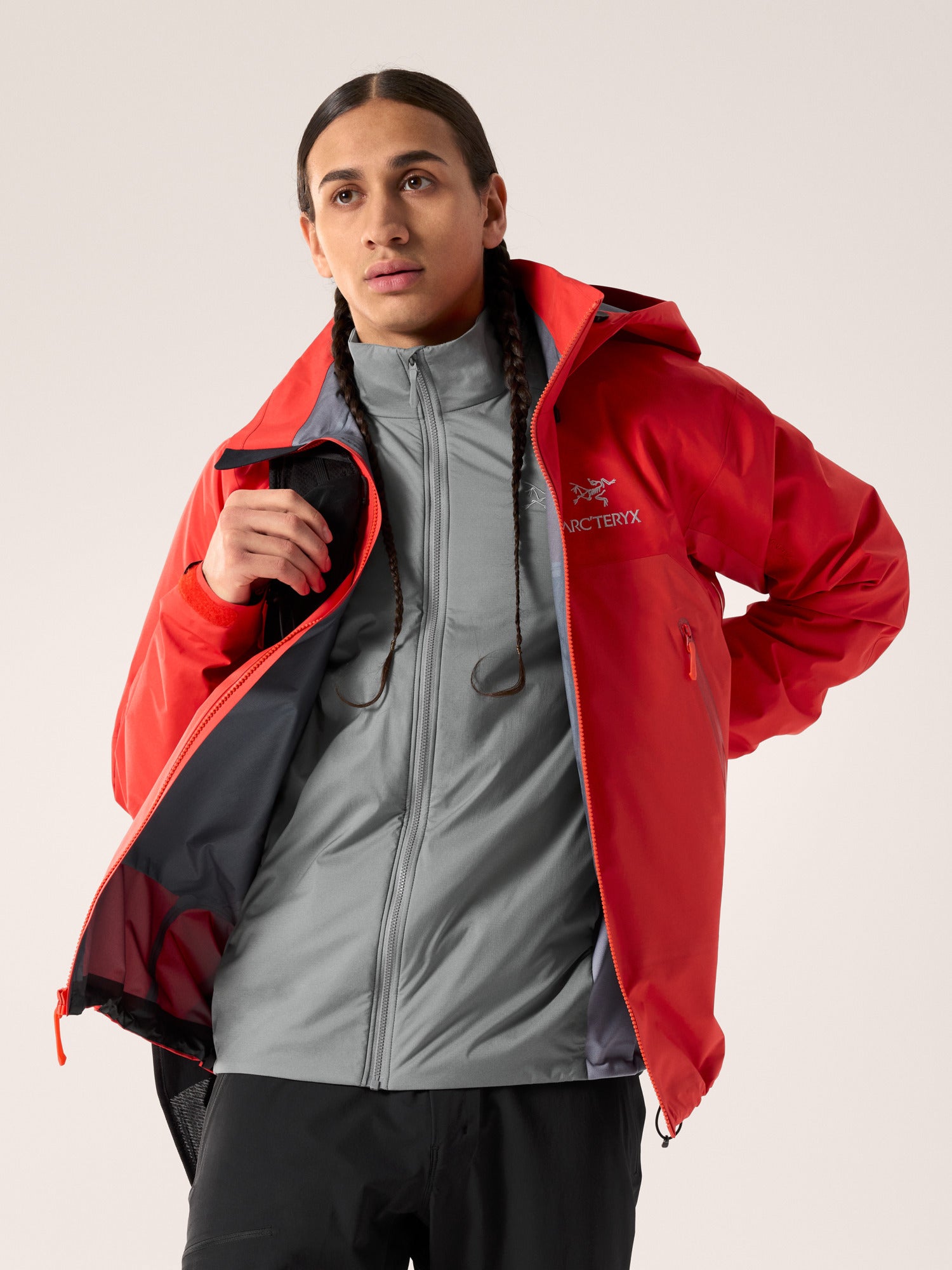 Men's Atom Jacket - Lightweight Waterproof Windbreaker for Outdoor Activities, Hiking & Travel | X000009561