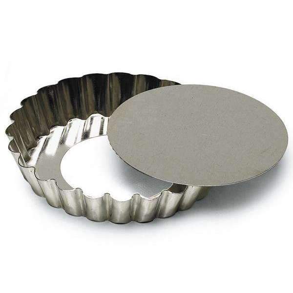 Premium Round Fluted Tart Pans - Heavy Duty Tin Molds for Baking Perfect Pies & Tarts | Ideal for Home Bakers, Professional Chefs & Holiday Desserts