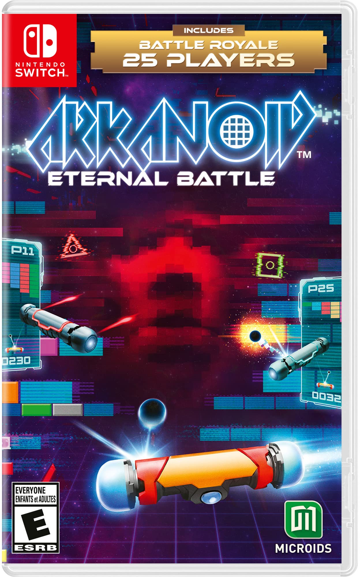 Arkanoid: Eternal Battle - Nintendo Switch Game | Classic Arcade Action for Family & Party Fun