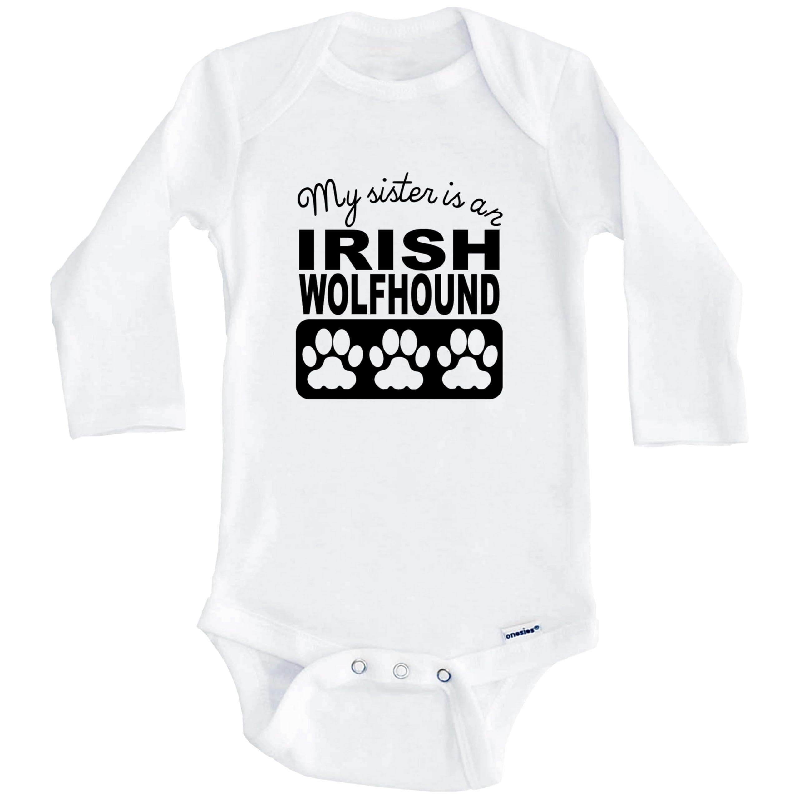 My Sister is an Irish Wolfhound