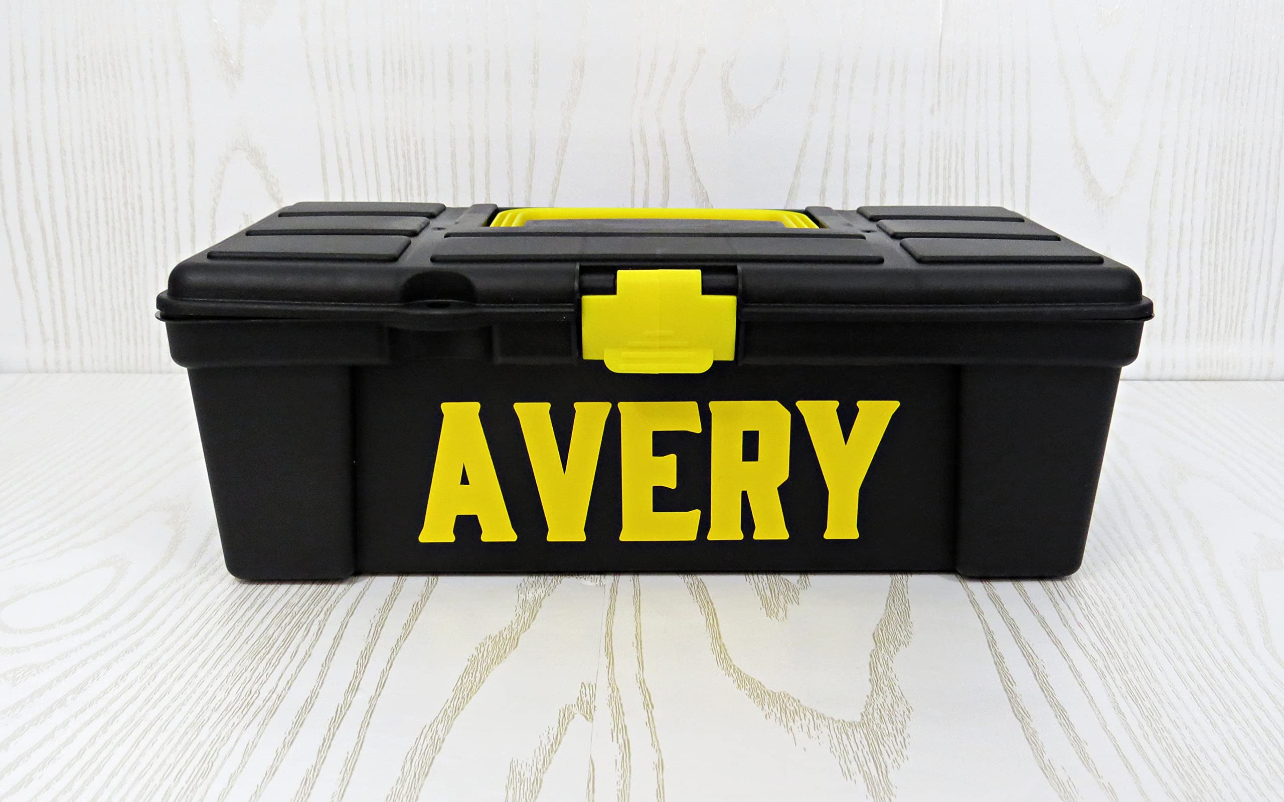 Personalized Mini Tool Box - Custom Engraved Small Tool Box for Kids, DIY Builder Party Favors & Gifts - Perfect for Birthday Parties, Construction Themed Events & DIY Projects
