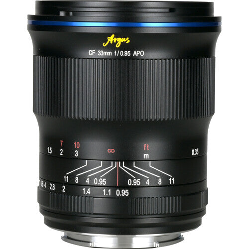 Laowa Argus 33mm F0.95 CF APO Lens for Sony E Mount - Perfect for Low Light Photography & Cinematic Videography