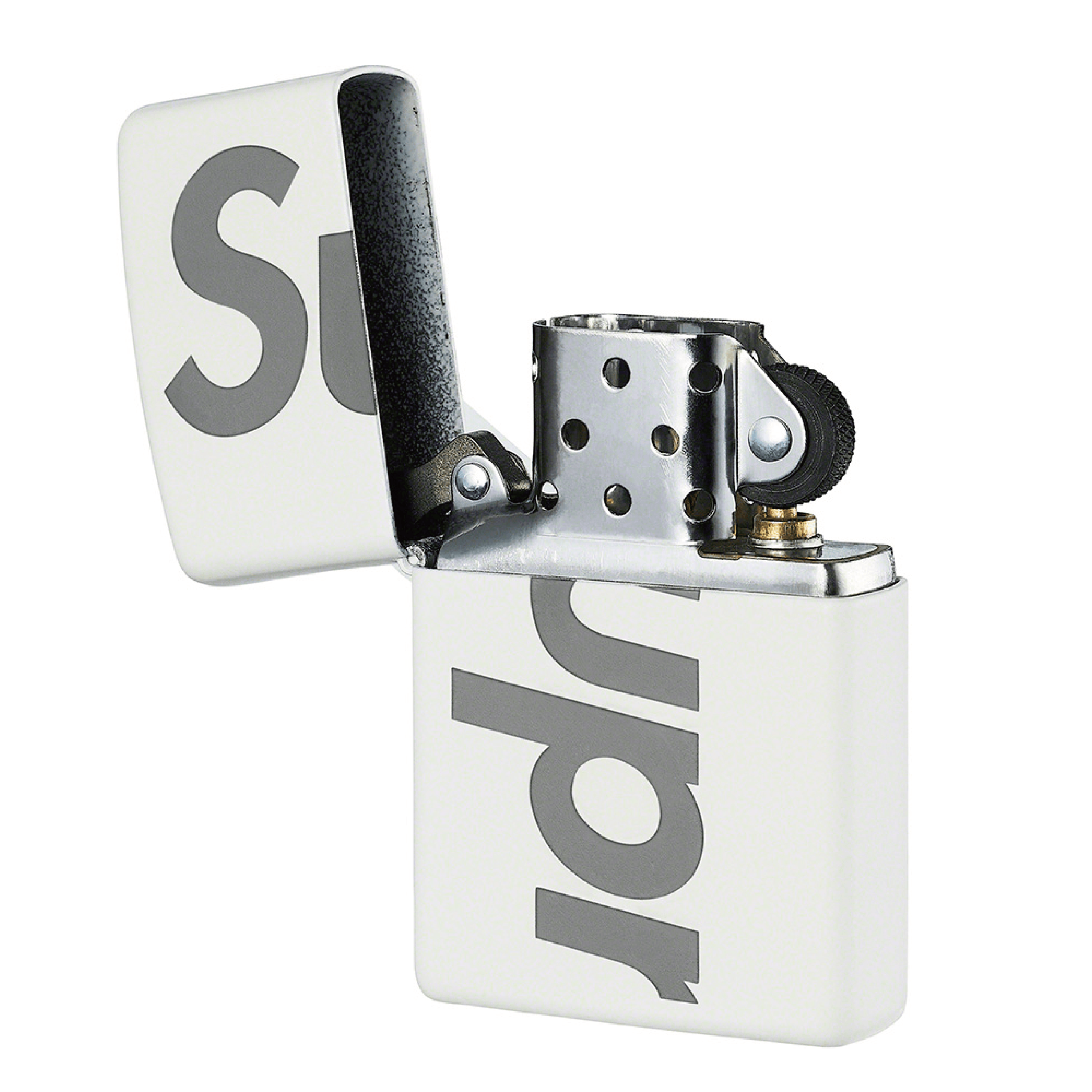 SUPREME 20SS Glow in The Dark Zippo Lighter - Windproof Refillable Metal Lighter for Outdoor Camping, Hiking & Night Adventures