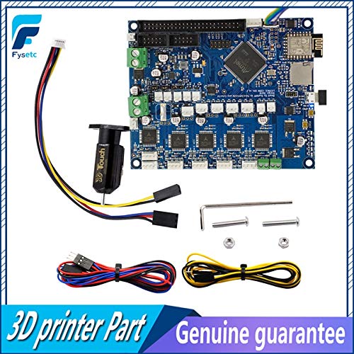 Think3d Print3d Esher3d 3D Printer Z-Probe Touch Sensor Kit - 32 Bit DuetWifi Clone for CNC Machines & 3D Printing (Board with Connected) - Perfect for DIY Projects, Prototyping & Industrial Applications