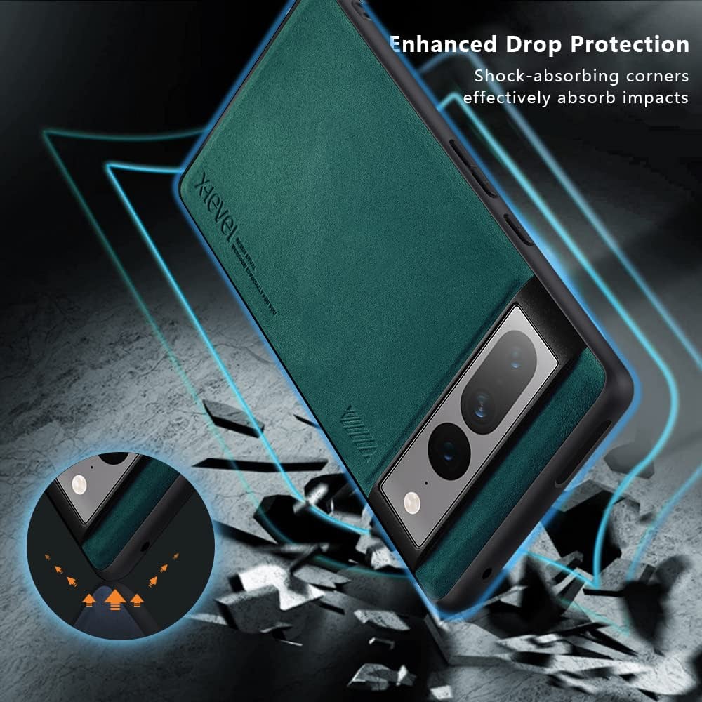 Google Pixel 7 Pro Case - Slim Dual Layer Shockproof Protective Cover with Military-Grade Drop Protection | Perfect for Work, Travel & Outdoor Activities