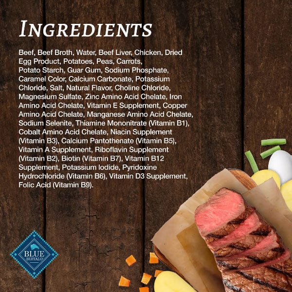 Premium BLUE Family Favorite Recipes Shepherd's Pie in Gravy - Grain-Free Canned Dog Food for Adult Dogs | High-Protein Wet Food for Sensitive Stomachs | Perfect for Meal Toppers, Training Treats & Senior Dogs