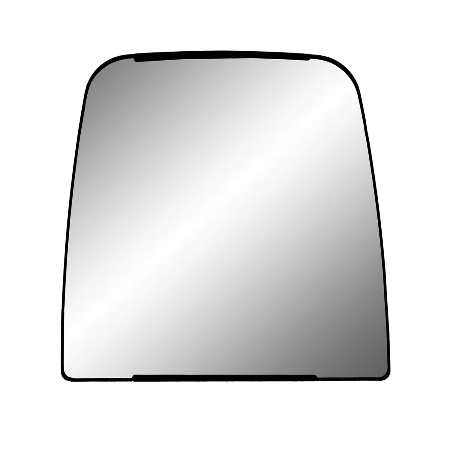 Driver & Passenger Side Non-Heated Mirror Glass with Backing Plate - Replacement for Chevy Express & GMC Savana Towing Mirror Top Lens (Left & Right Side) - Perfect for Truck Upgrades, Fleet Maintenance & Road Safety