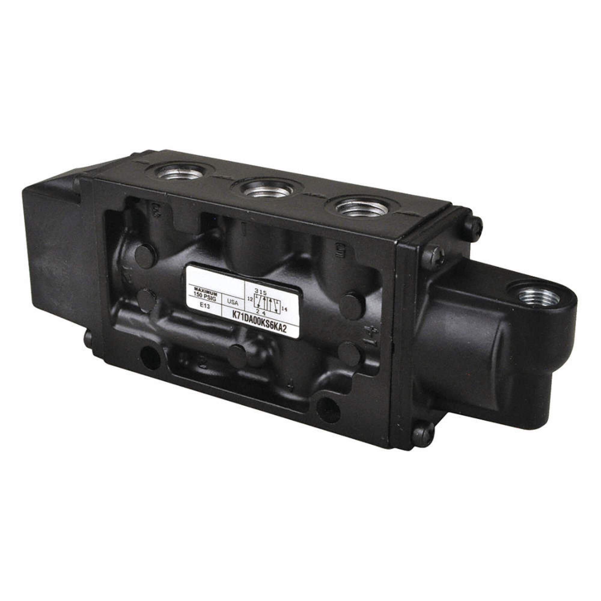 5-Way Inline Spool Valve - High Performance Hydraulic Control Valve for Industrial Machinery & Automation Systems | Perfect for Pneumatic Circuits, Manufacturing Equipment & Heavy-Duty Applications