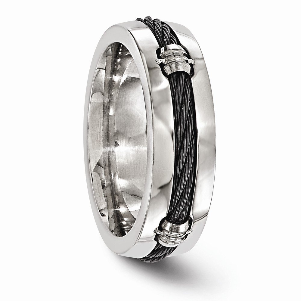 Premium 7mm Solid Titanium Wedding Band Ring for Men - Durable & Hypoallergenic - Perfect for Everyday Wear, Anniversary & Special Occasions