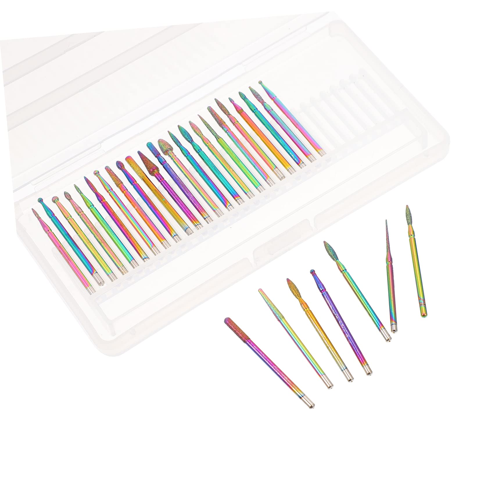 FOMIYES Professional Gel Nail Polish Kit - 1 Set Manicure & Pedicure Tools with Nail Drill Heads, Cuticle Bits & Grinding Accessories for Salon & Home Use | Perfect for DIY Nail Care & Professional Nail Art
