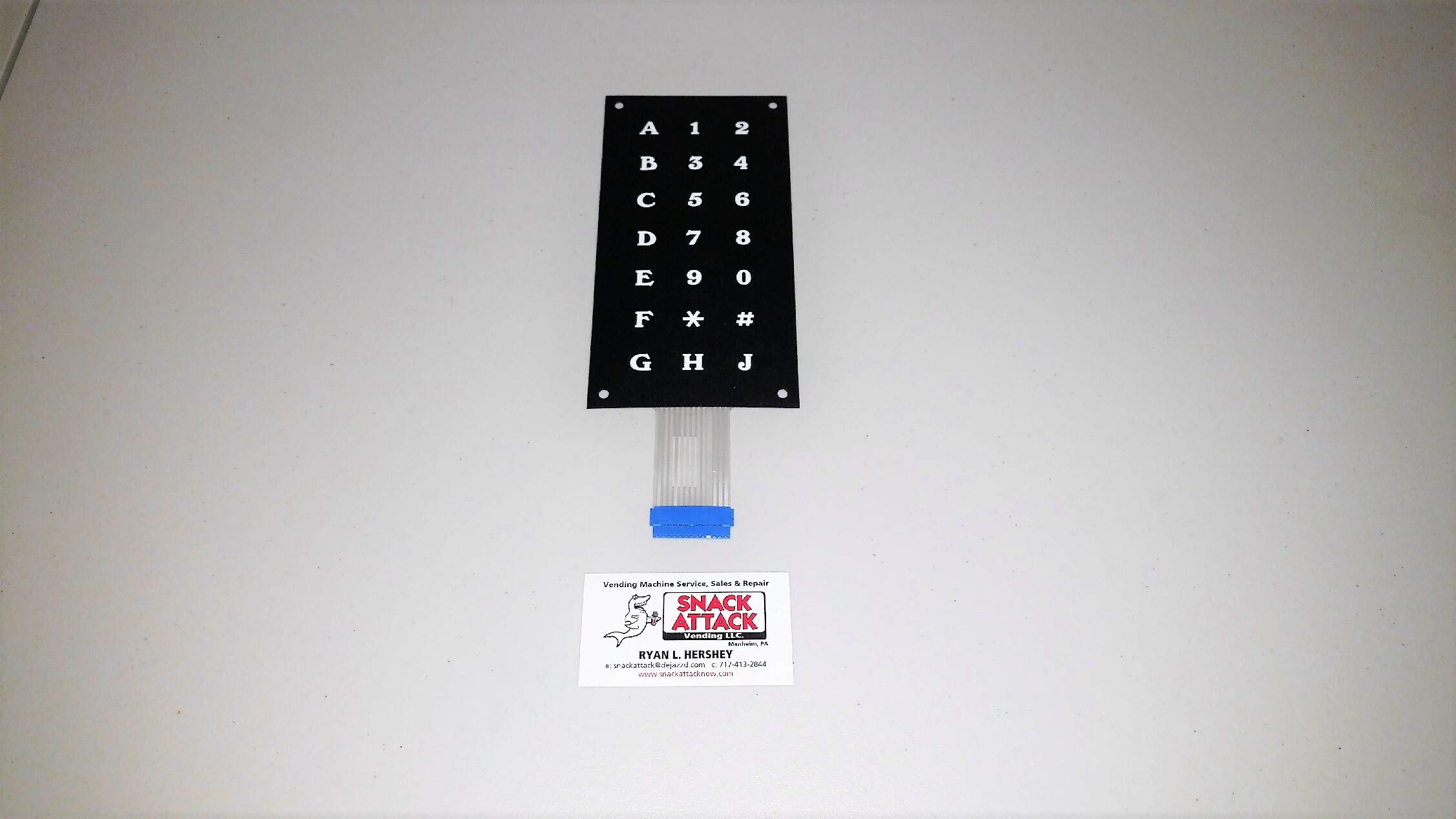 FSI Fawn/USI 3014A, 3015A & 3132 Snack Vending Machine Keypad - Replacement Parts with Free Shipping | Perfect for Vending Machine Repair & Maintenance