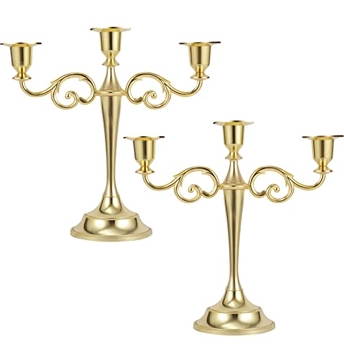 2pcs Gold