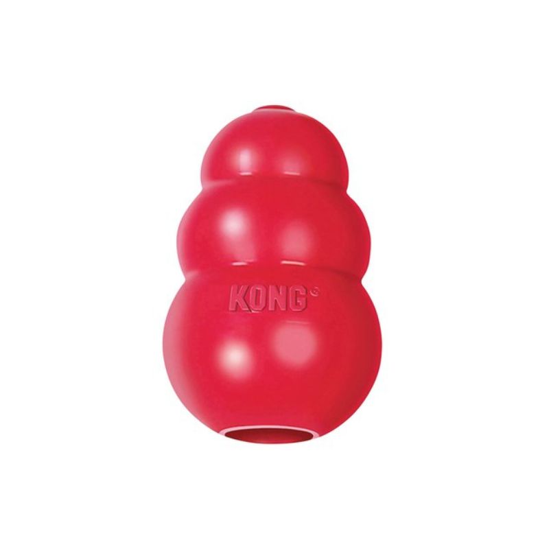 Kong Classic Dog Toy - Durable Chew Toy for Small, Medium & Large Dogs - Perfect for Playtime, Training & Treat Dispensing - Great for Indoor & Outdoor Use