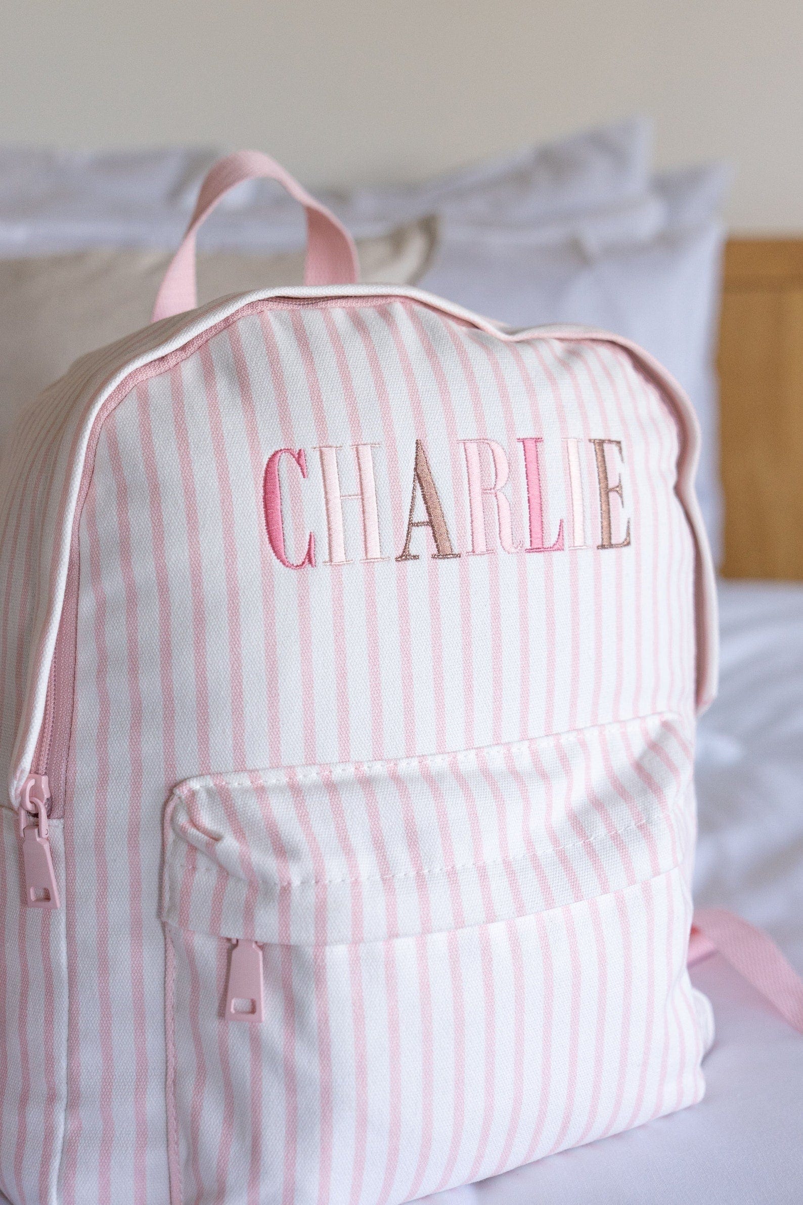 Personalized Bambino Backpack for Kids - Custom Name School Bag, Durable & Lightweight for School, Travel, and Daily Use