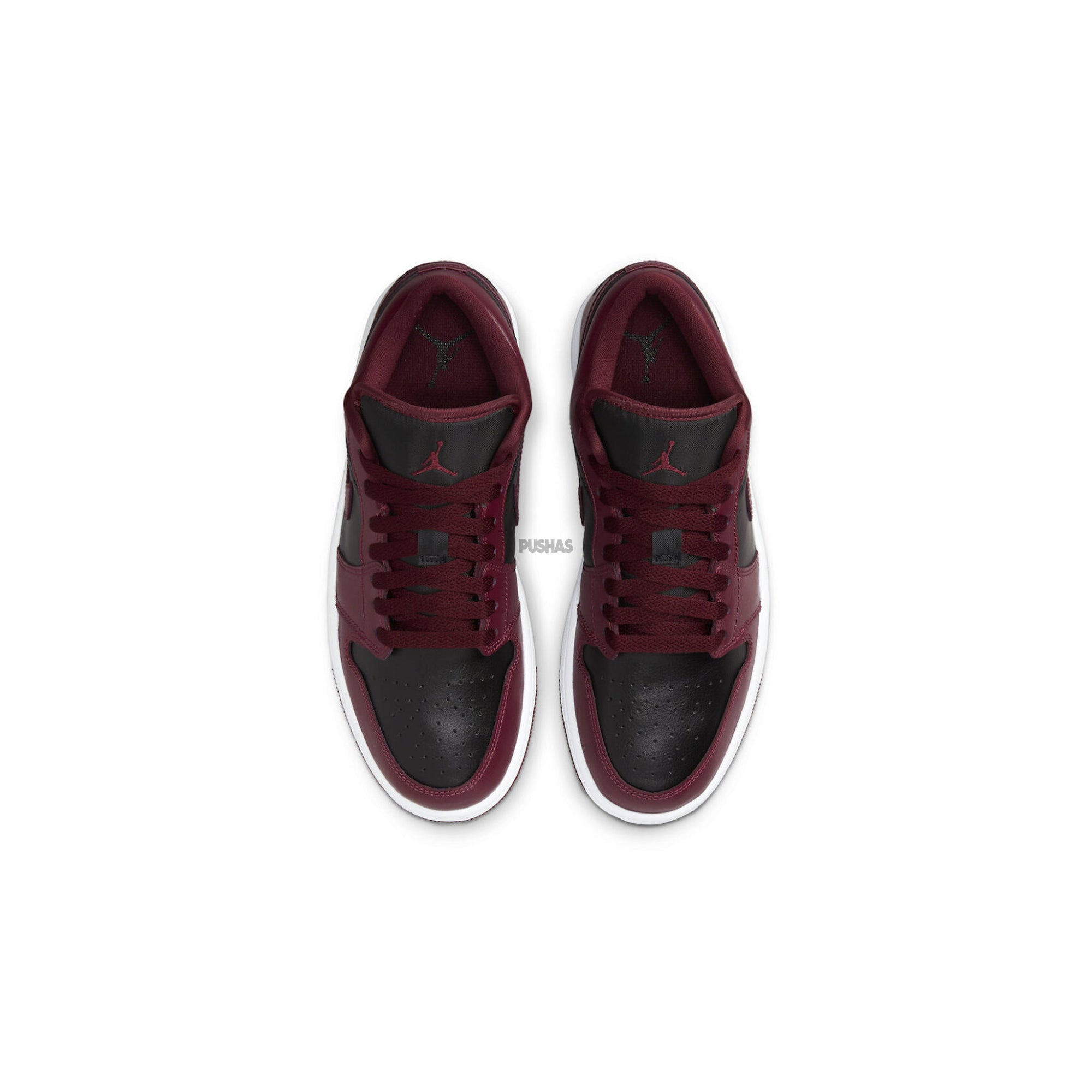Air Jordan 1 Low 'Black Dark Beetroot' Women's Sneakers (2020) - Stylish Basketball Shoes for Women, Casual Wear & Street Fashion